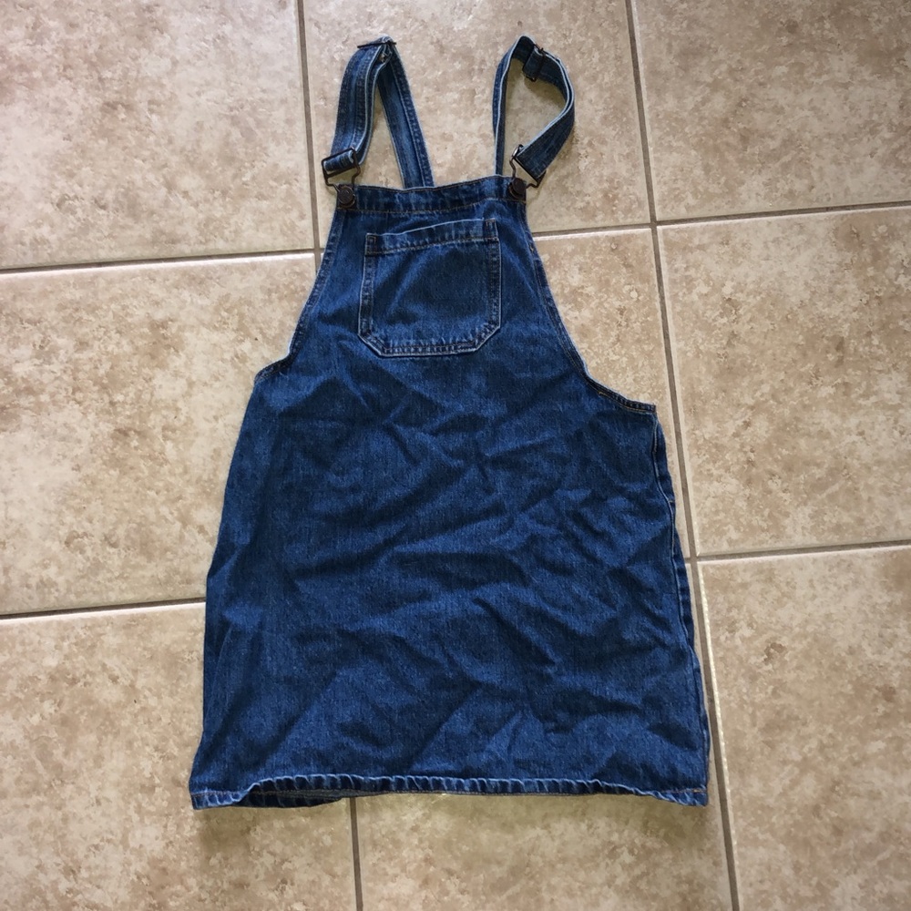 DENIM OVERALL DRESS